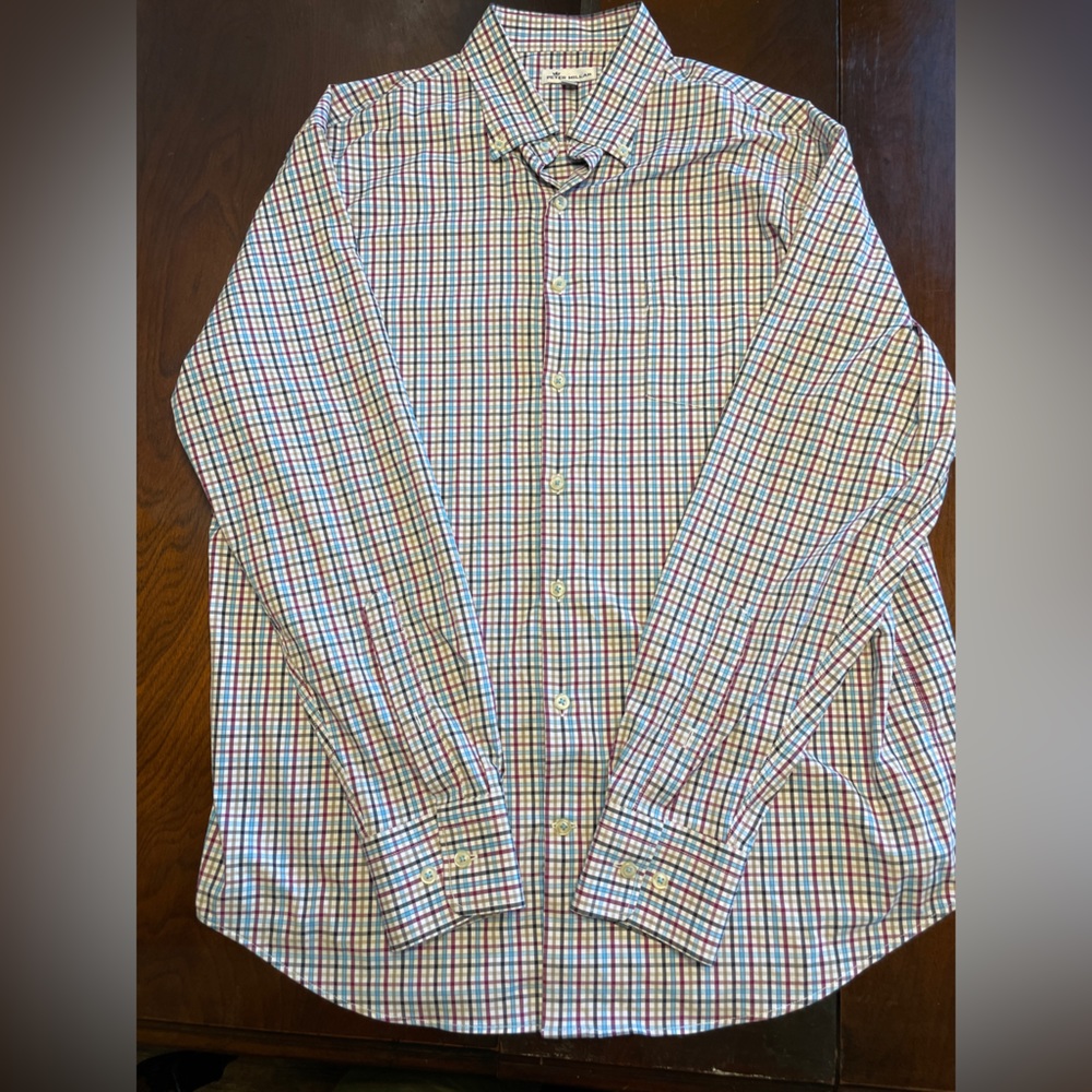 Peter Miller LARGE Sports Shirt 94%nylon 6% Spandex